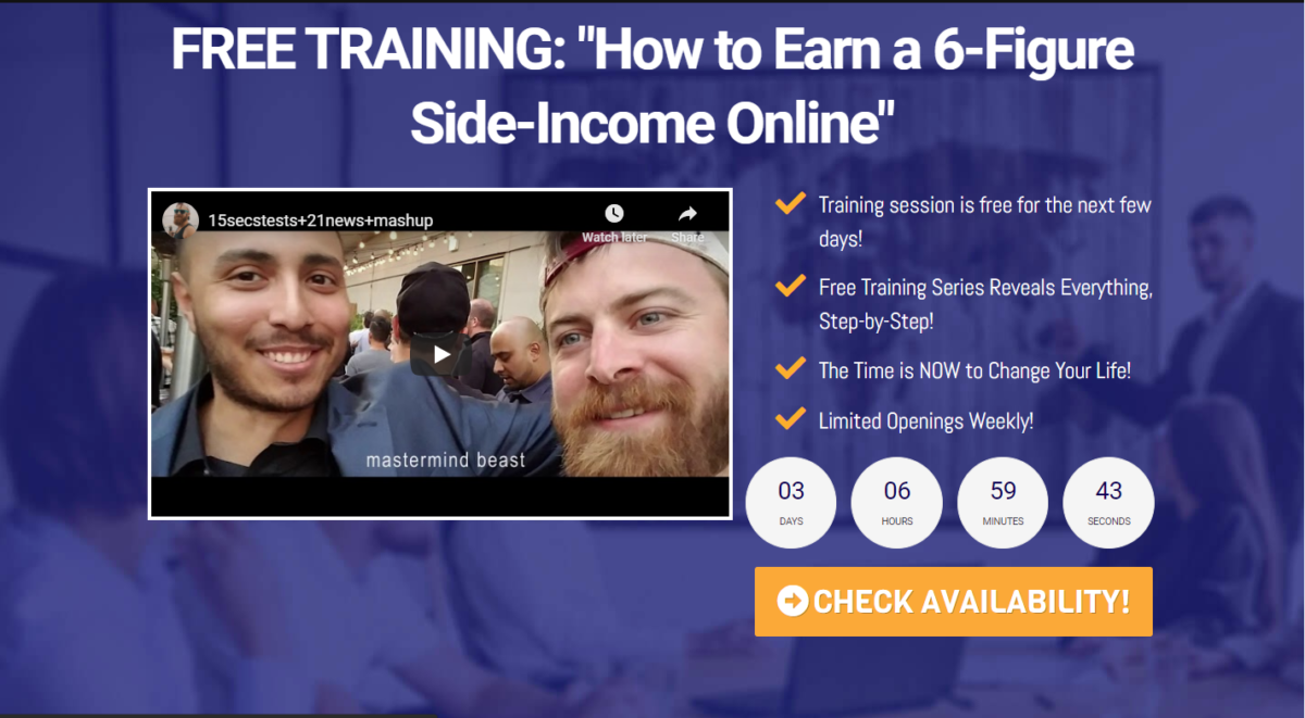 Free 6 Figure Training Super Affiliate